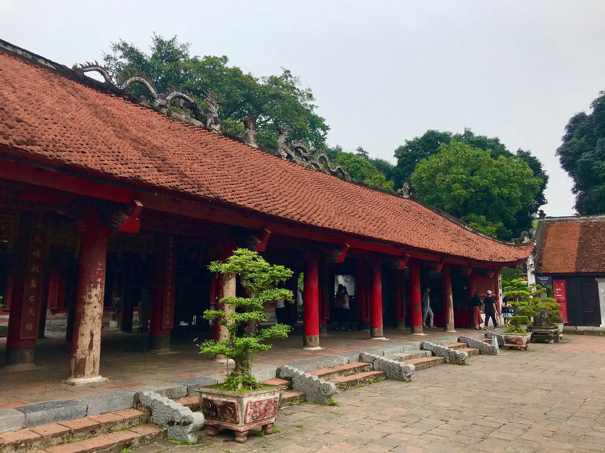文廟
ハノイ市内(うちの近所)にある孔子を祀る寺院。
ベトナム北部のハノイ...