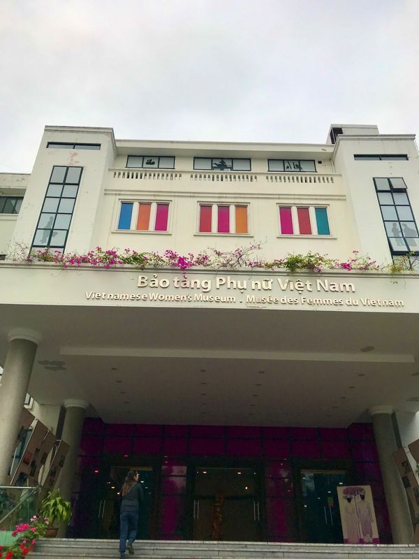 ベトナム・ハノイ「ベトナムハノイで暮らす日々　〜旅するように暮らしたい〜」の写真：ベトナム女性博物館
ハノイ市内にあるたく...