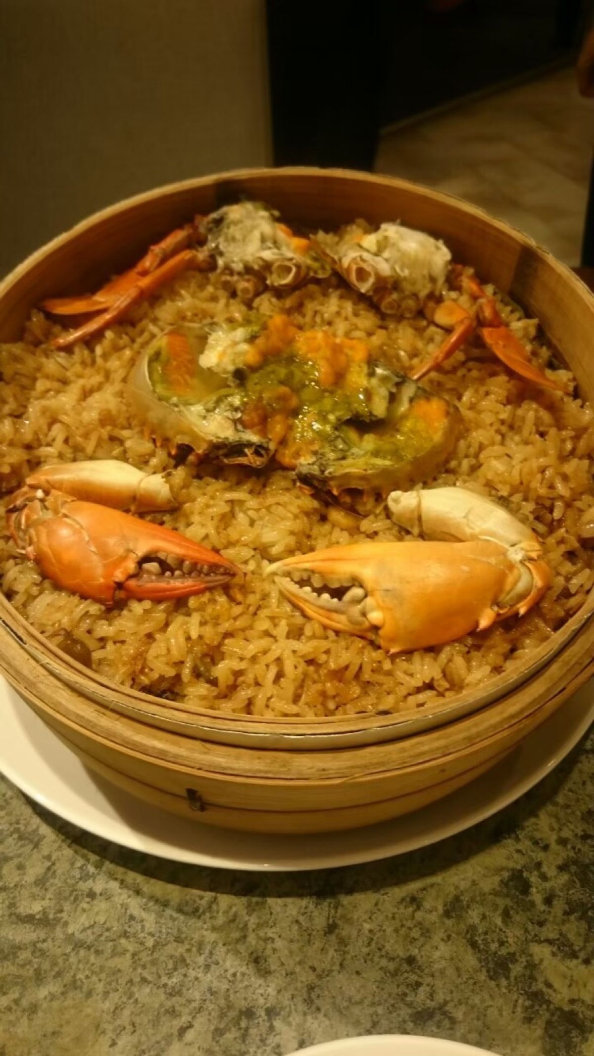 DAY1
ホテルの方に予約してもらっていた欣葉へ蟹おこわを食べに。
しかし...