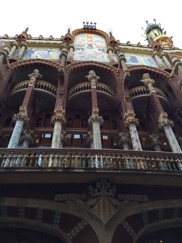 スペイン・バルセロナ「バルセロナ個人旅行5泊7日」の写真：DAY3
カタルーニャ音楽堂のレストラン...