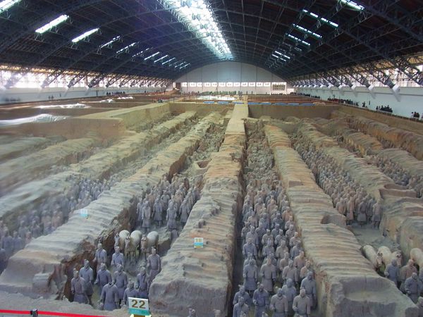 中国・成都「中国陝西省 兵馬俑だけじゃない西安の旅」の写真：兵馬俑までは西安市内から40km、ちょっ...