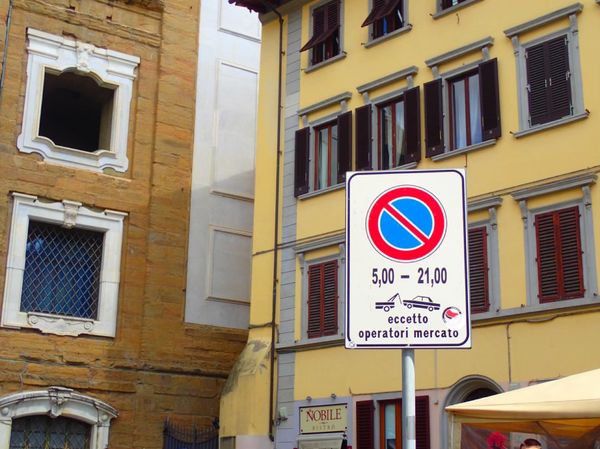 イタリア・ローマ「イタリア旅行」の写真：フィレンツェ
可愛い看板たち