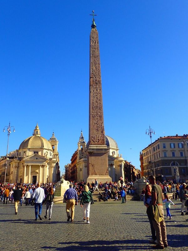 イタリア・ローマ「イタリア旅行」の写真：ローマ
ポポロ広場、ナヴォーナ広場、パンテオン