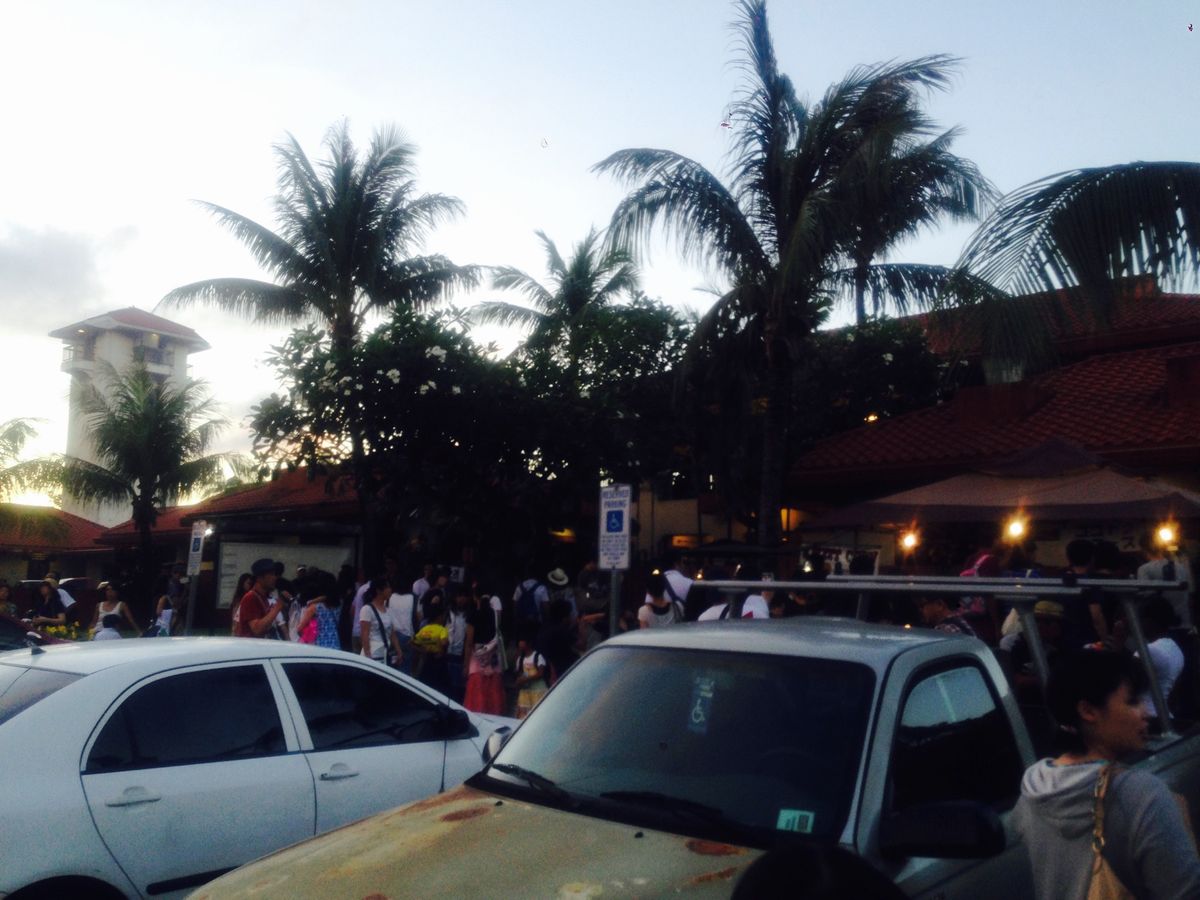 今見てもあんまり変わらない数年前のグアム
奇跡的に曜日かぶってチャモロビレ...