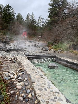 西の河原公園。巨大露天風呂入りたい♨️