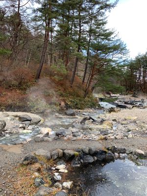 西の河原公園。巨大露天風呂入りたい♨️