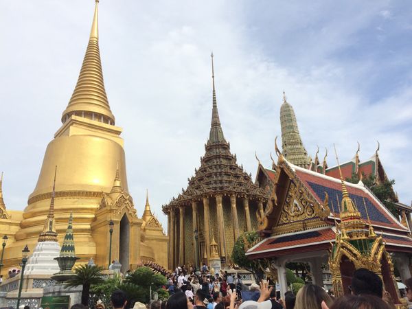 タイ・バンコク「バンコク：タイ生活」の写真：ワットプラケオ