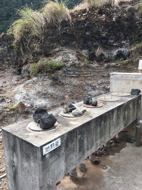 日本「孤島の青ヶ島」の写真：民宿で用意していただいたランチボックス。...