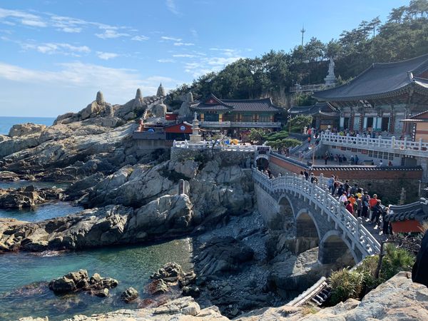 大韓民国 (韓国)・釜山「2018年釜山」の写真：海東龍宮寺