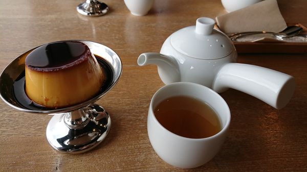 日本・松島「✈︎2018仙台旅行🇯🇵」の写真：🍴松華堂菓子店🍮.
プリン🍮.黒めなカラ...