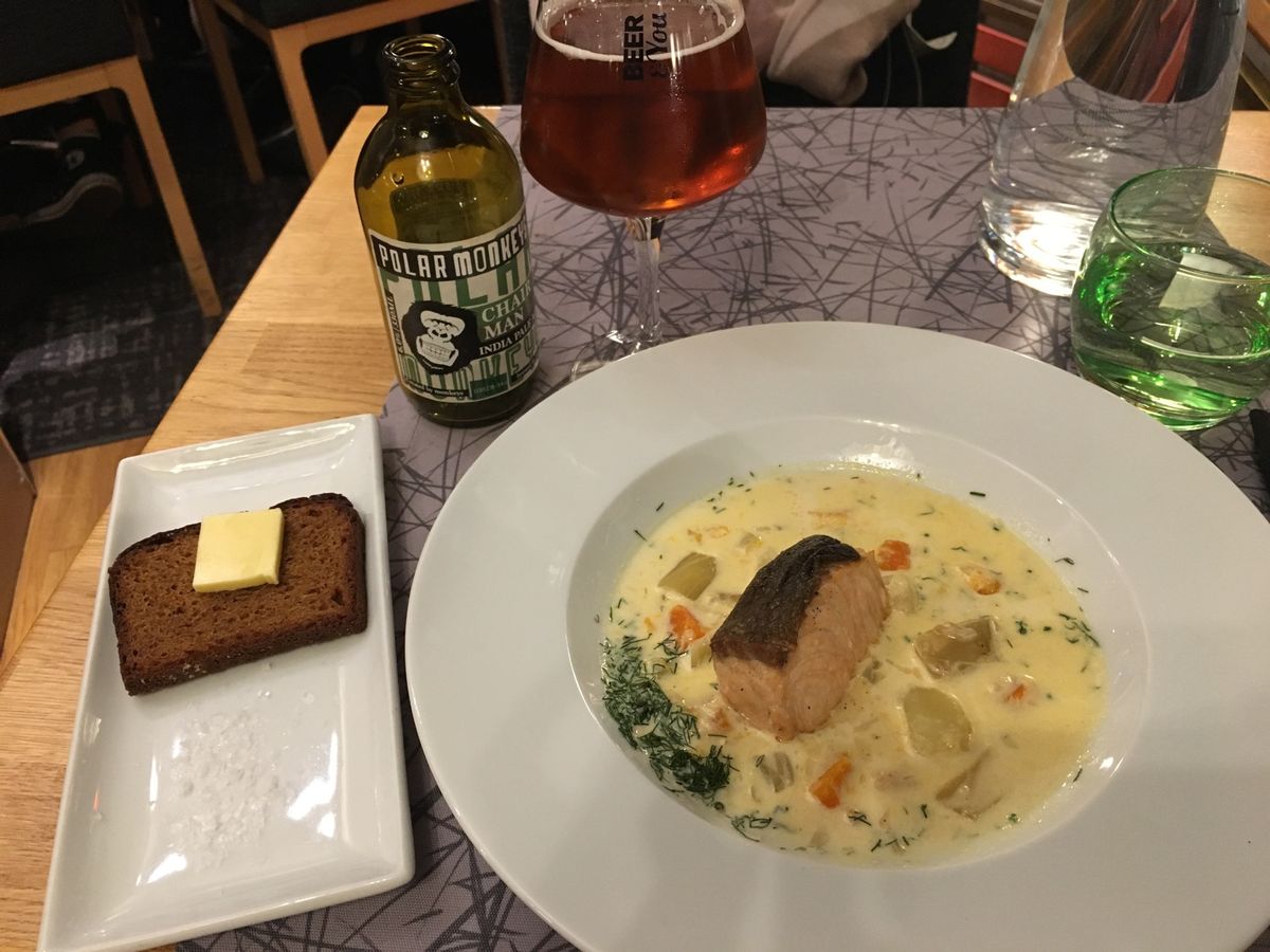 ヘルシンキの食！魚が美味しいのはとても嬉しい♪

1日1シャケでした🐟