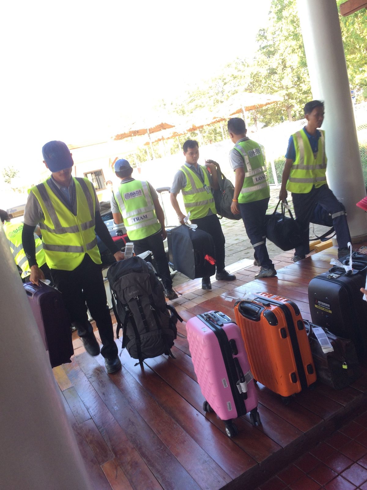 スコータイ空港。小さくて可愛いらしい空港。