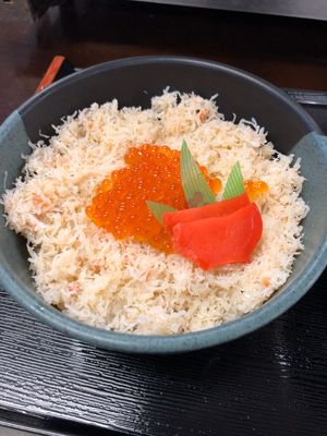 カニいくら丼🦀💥