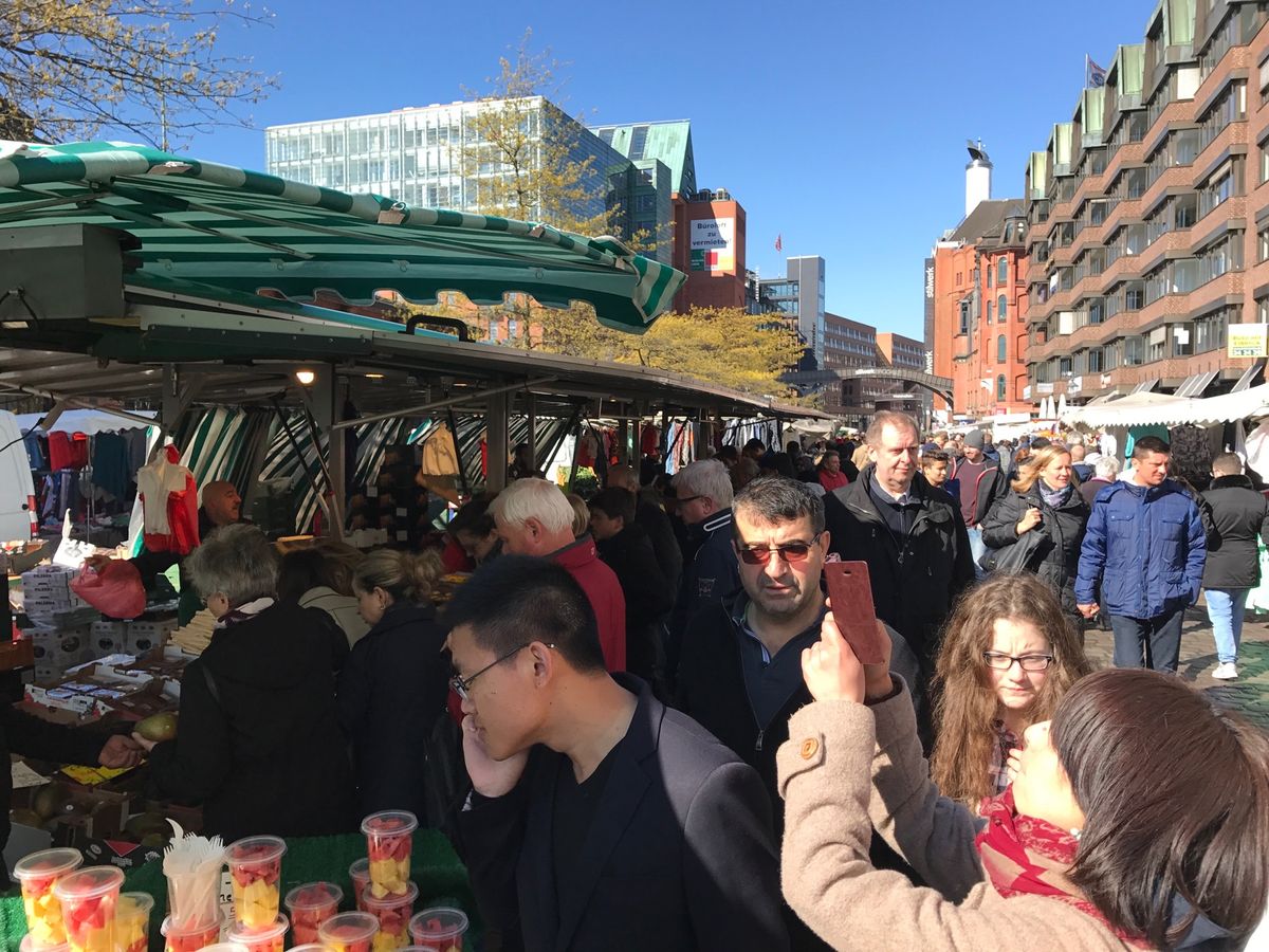 ハンブルクの人気スポットです。