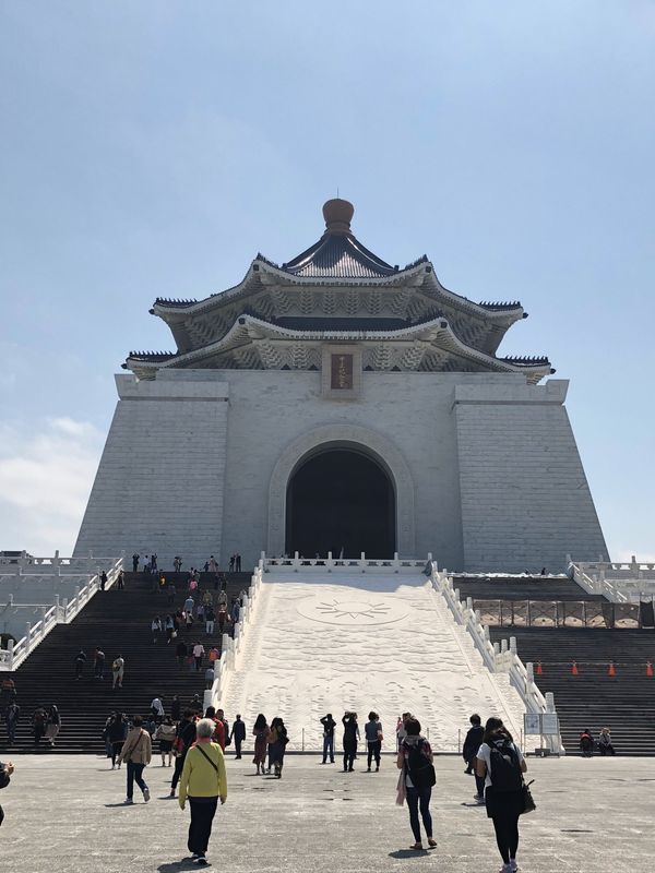 台湾「台湾　娘と2人旅」の写真：中正紀念堂