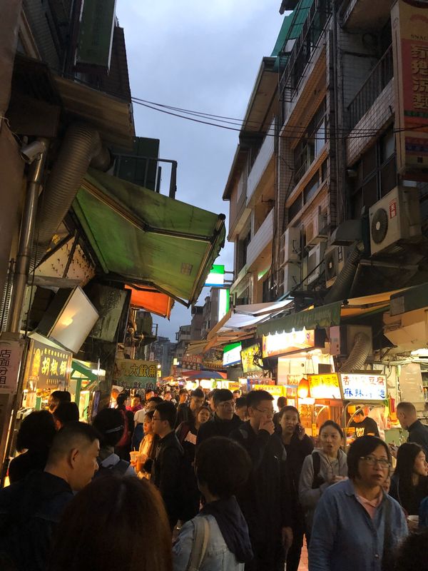 台湾「台湾　娘と2人旅」の写真：夜市