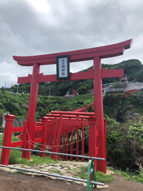 日本・萩「山口　家族旅行」の写真：長門　元乃隅神社