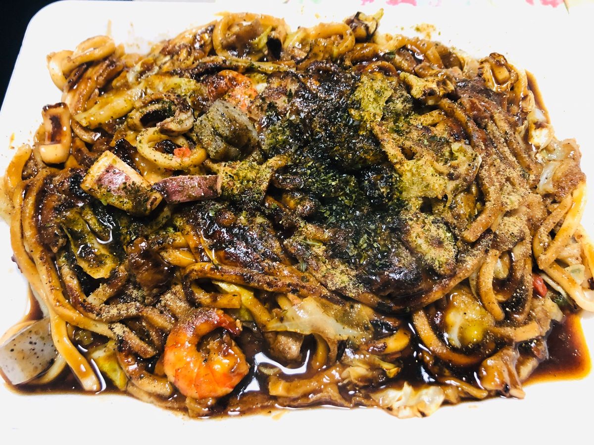 西明石駅
明石焼きとモダン焼き

明石のままが両方デリバリーで注文してくだ...