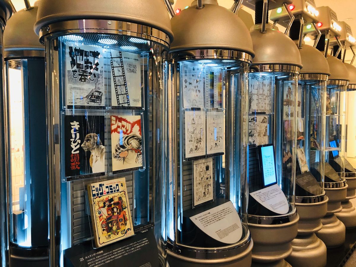 手塚治虫記念館🐟
高田馬場だけだとおもってた手塚治虫！
心うきうきしましたん