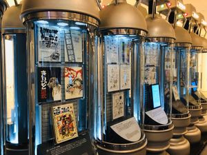 手塚治虫記念館🐟
高田馬場だけだとおもってた手塚治虫！
心うきうきしましたん