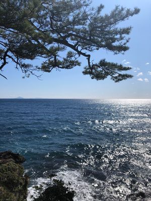 海沿いハイキング
