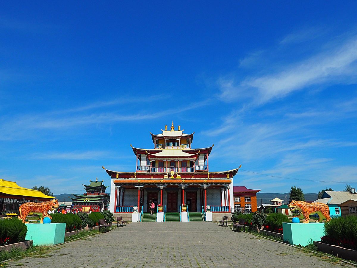 ウランウデ　イヴォルギンスキー・ダツァン
ロシアにおけるチベット仏教の総本...