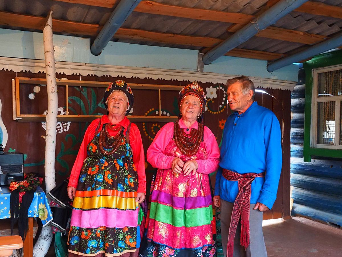 セメイスキエの村
ウランウデから100kmくらいの場所にある小さなセメイス...