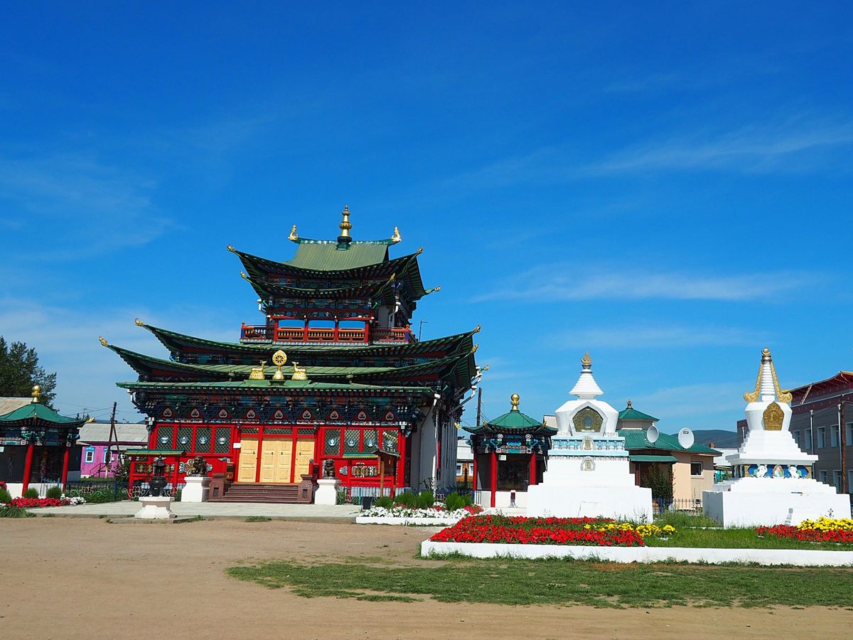 ウランウデ　イヴォルギンスキー・ダツァン
ロシアにおけるチベット仏教の総本...