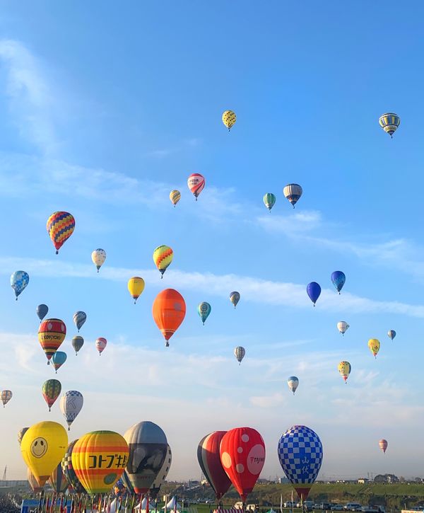日本・佐賀県「2019 Balloon Fiesta」の写真