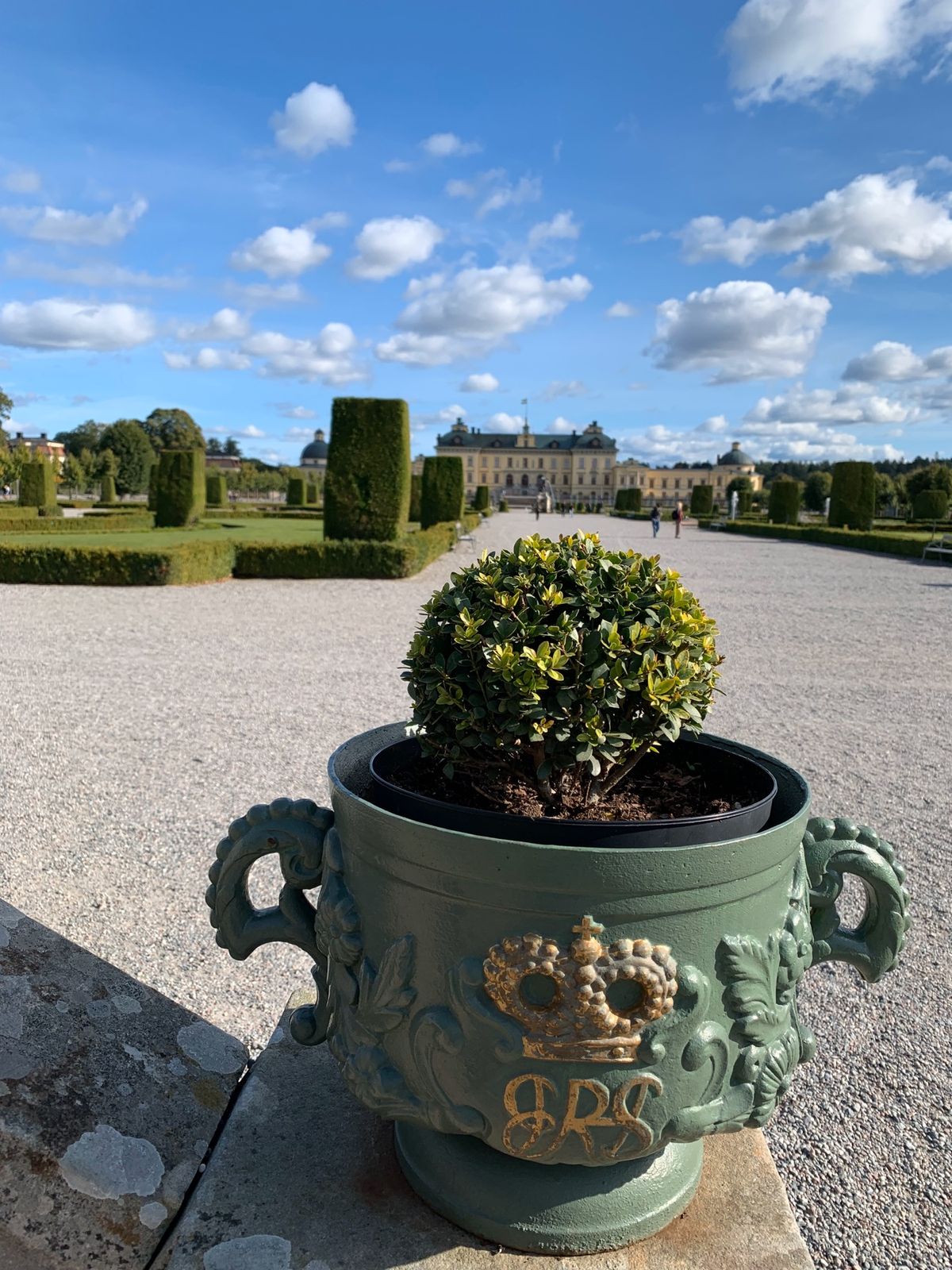 ドロットニングホルム宮殿！
最高of最高！
天気この上なく最高！ほんまにあ...