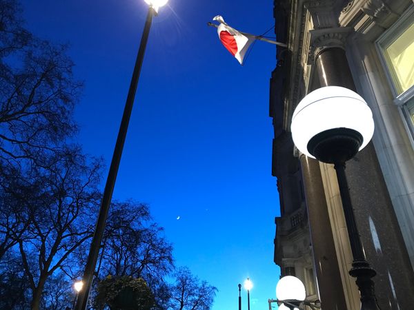 イギリス(英国)・ロンドン「英国　2020年1月」の写真：2020年1月
在英国日本国大使館、ケン...