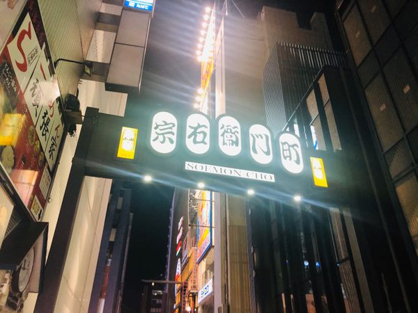 日本・大阪「3日目 大阪・なんば」の写真：夜のなんばと梅田

deepな夜もおいし...