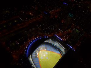 トロントCNタワーからの景色♪