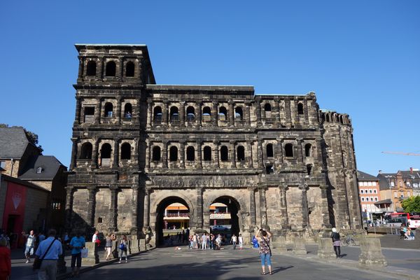 ドイツ・フランクフルト「ドイツ3回目　DTMレース観戦」の写真：WRCラリーでも有名なトリーア♪
