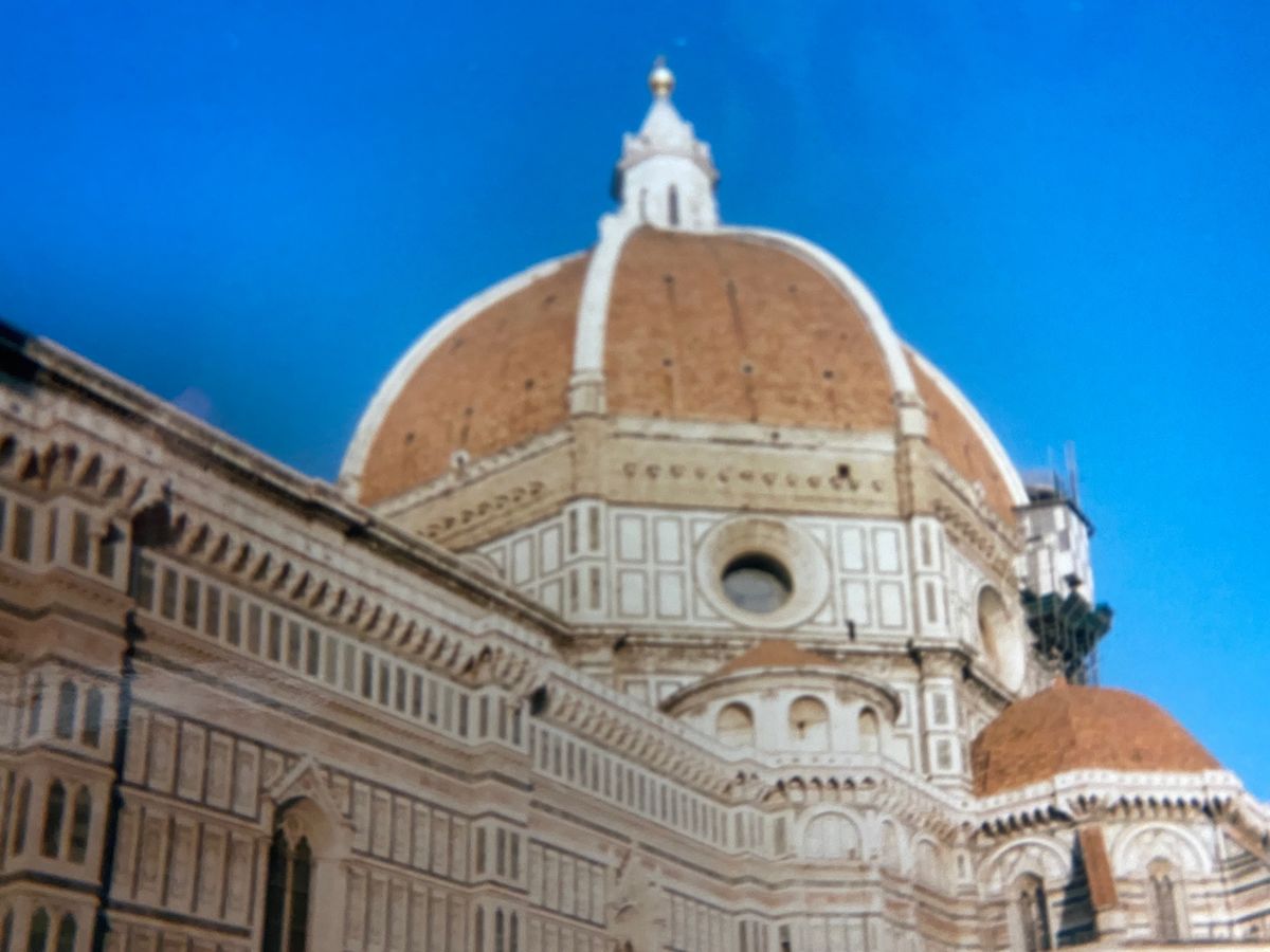 フィレンツェ！
夕焼けに染まってとっても素敵でした！
ドゥオモじゃない塔の...