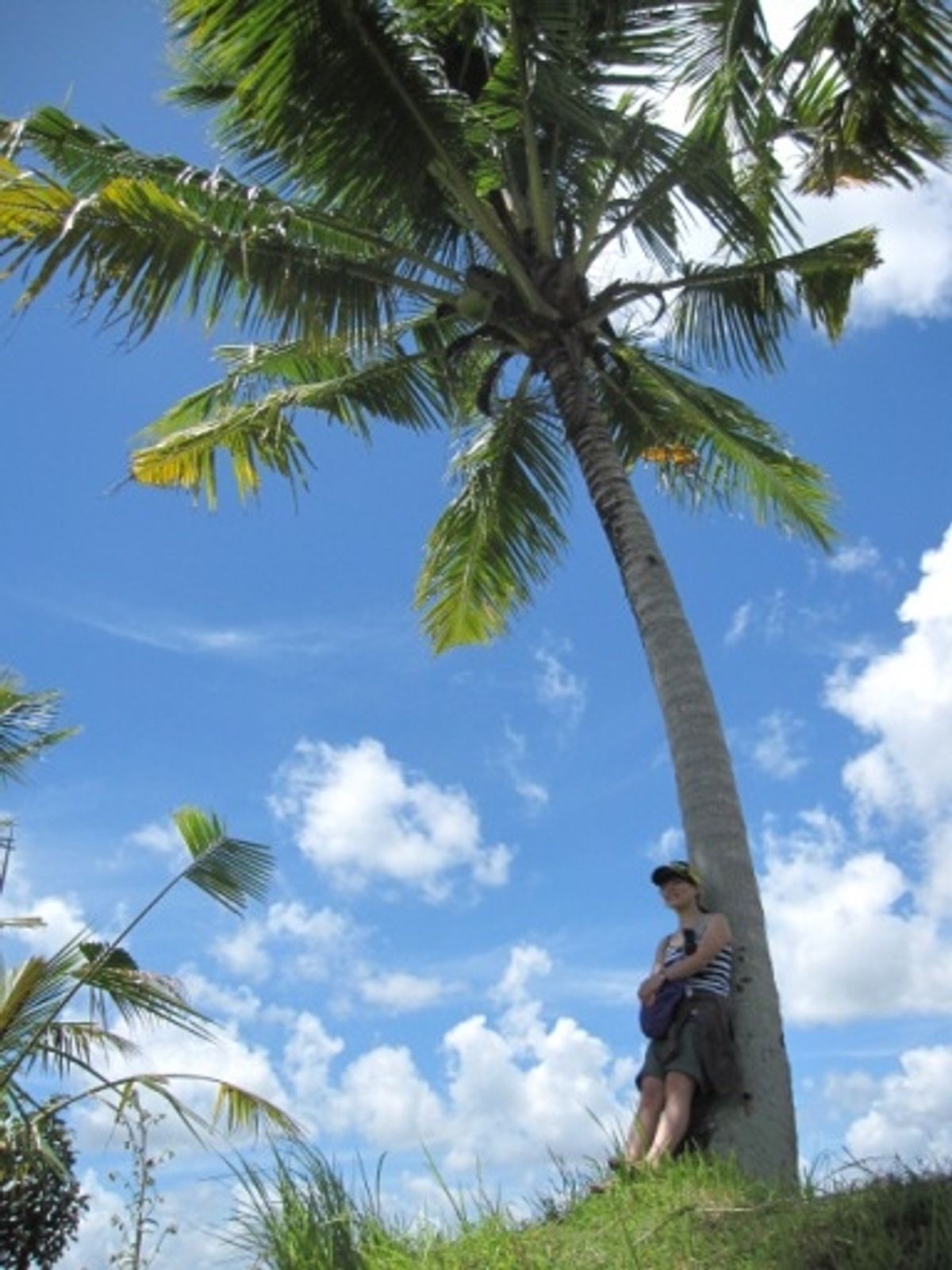 バリ島ウブドの散歩道。2時間半かけて田園をお散歩。大きいトカゲ🦎出たりして...