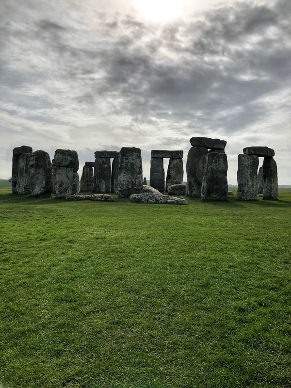 イギリス(英国)・「エディンバラ」「ロンドン」「ヨーロッパひとり旅〜イギリス編〜」の写真：ストーンヘンジ　バース