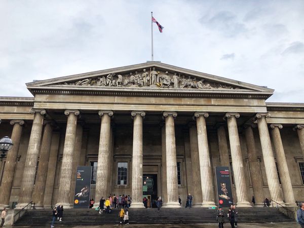 イギリス(英国)・「エディンバラ」「ロンドン」「ヨーロッパひとり旅〜イギリス編〜」の写真：大英博物館