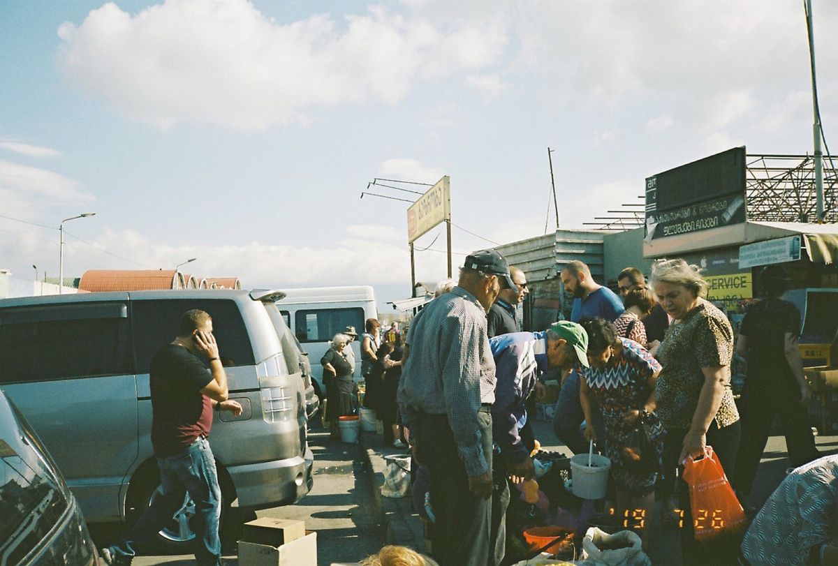 Didube Bus Terminal
ここのバスターミナルから乗合タクシ...