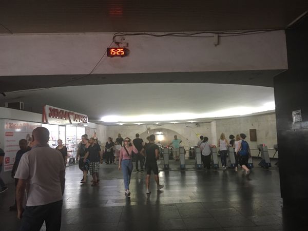 ジョージア・メスティア「ジョージアの旅2019」の写真：地下鉄はICカードでしか乗れない！ちょっと不便