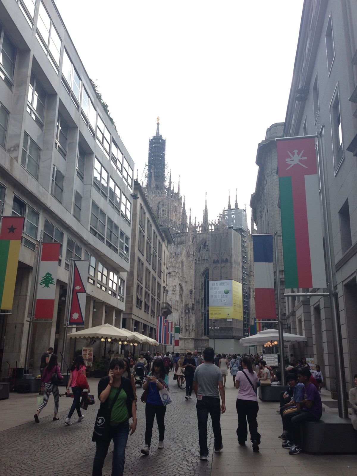 リヨン駅からミラノへ。