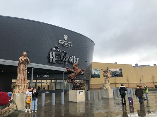 イギリス(英国)・ロンドン「ハリーポッタースタジオツアー」の写真：念願のハリーポッタースタジオツアー
興奮...