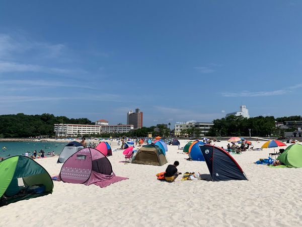 日本・白浜「白浜海水浴」の写真
