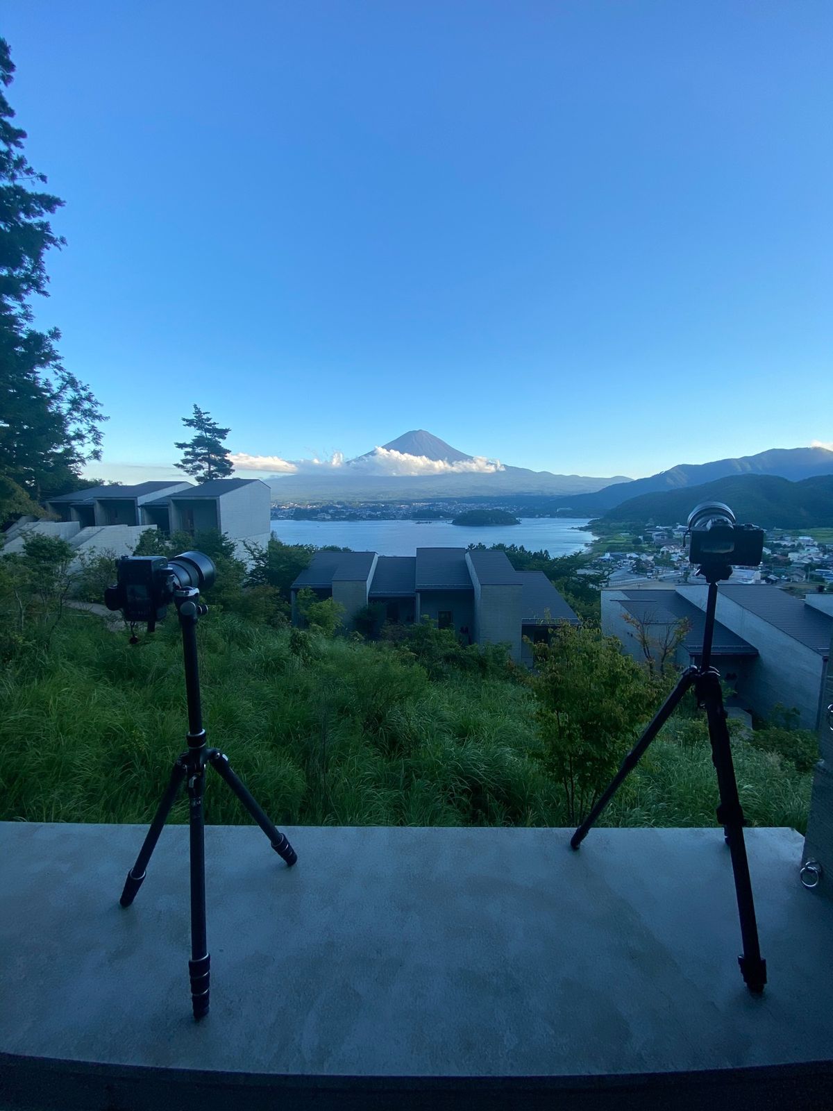 夕日のタイムラプス
昨日よりかなり天気がいい！

次はもう一列前の部屋がい...