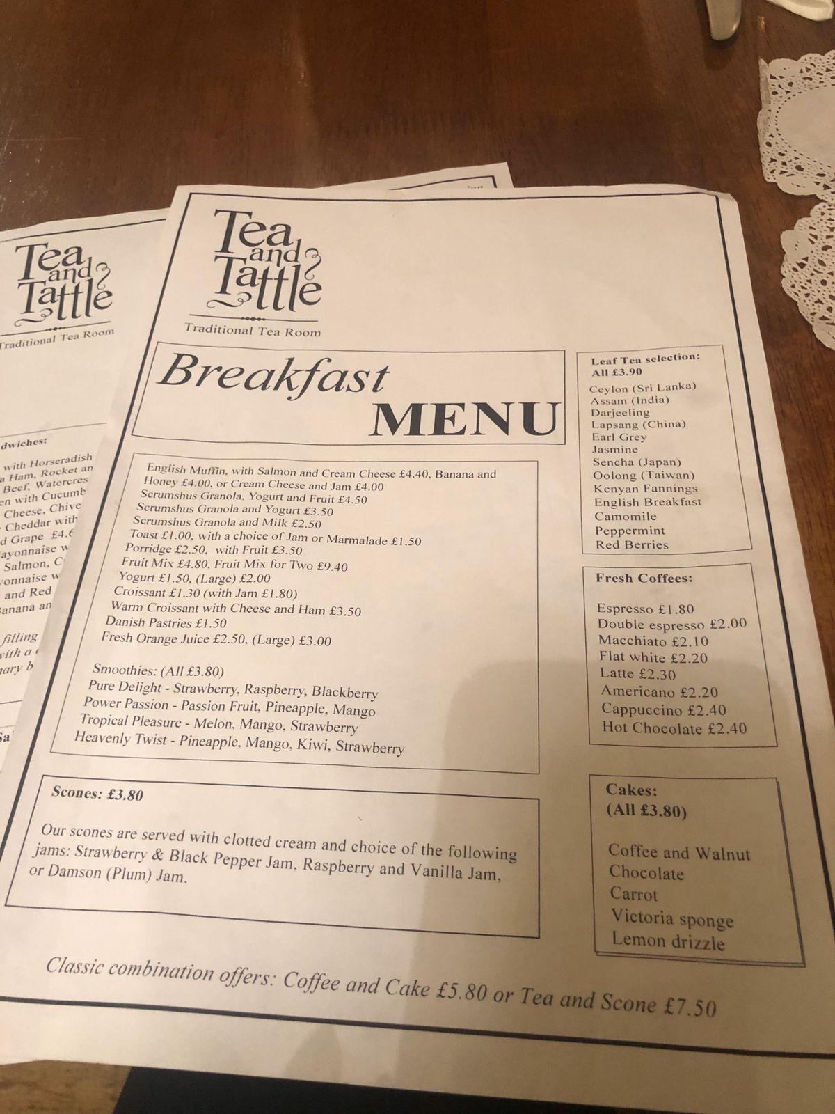 Tea and tattle🍴
大英博物館のすぐ近く💓
種類多くて悩むね。