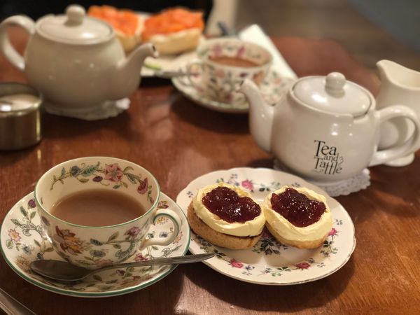 イギリス(英国)・ロンドン「London」の写真：Tea and tattle🍴
大英博物...