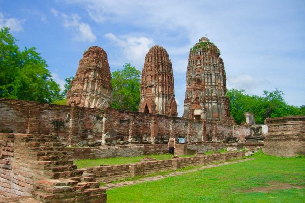 タイ・バンコク「Tai🇹🇭」の写真：アユタヤ遺跡🌿