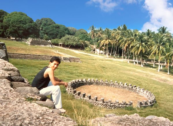 メキシコ「メキシコ 周遊」の写真：トトナカ遺跡、センポアラピラミッド