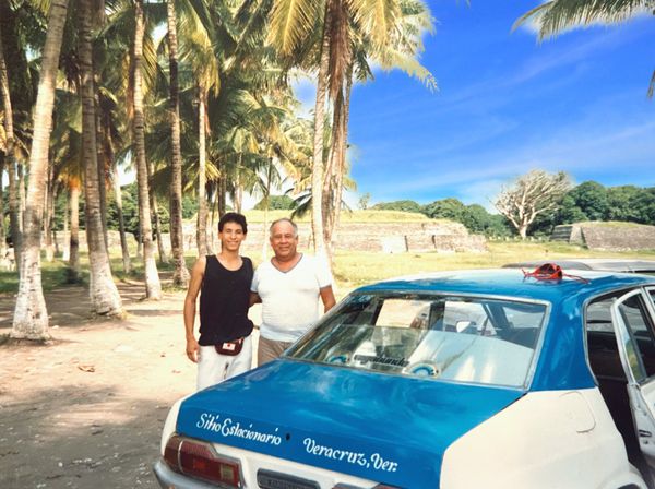 メキシコ「メキシコ 周遊」の写真：トトナカ遺跡、センポアラピラミッド