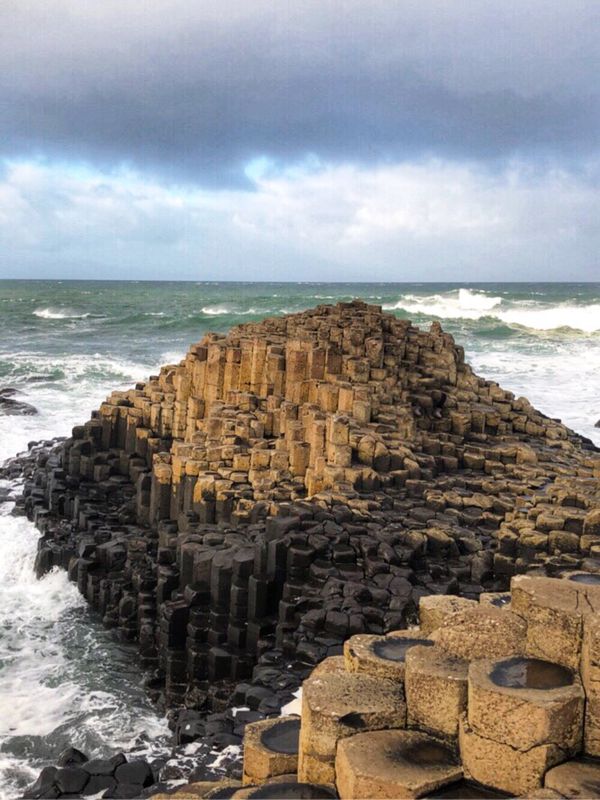 イギリス(英国)「北アイルランドクリスマス旅行」の写真：ジャイアンツコーズウェイ